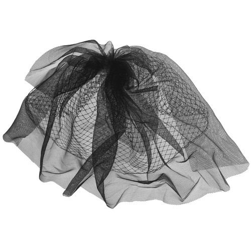 Bridal floral garland veil - bridal,
