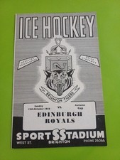 Brighton Tigers V Edinburgh