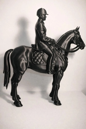 Horse rider jockey - horse,