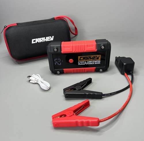 Car jump starter 6000a pack - starter,