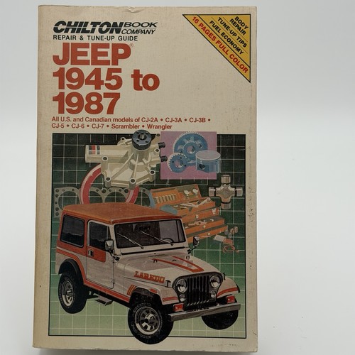 Chilton 6817 jeep 1945 1987 - jeep, 1945-1987