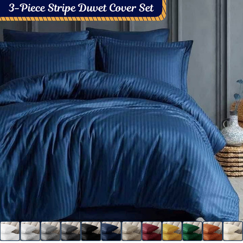 Egyptian stripe duvet - egyptian,