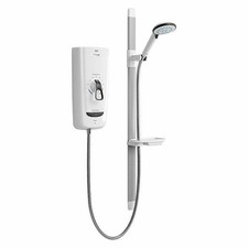 Mira Advance Flex 8.7kW Thermostatic Electric Shower - White/Chrome (1.1785.003)