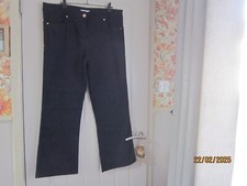 LADIES  TU  NEW SIZE 18 S  STRAIGHT  DARK BLUE  JEANS    27 INCH LEG