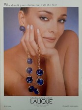 1995 LALIQUE Jewelry Magazine