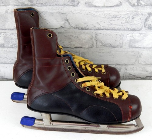 Vintage pair genuine leather - pair,