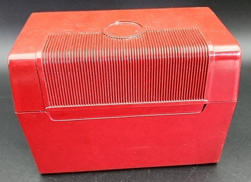 Vintage globe wernicke red - globe,