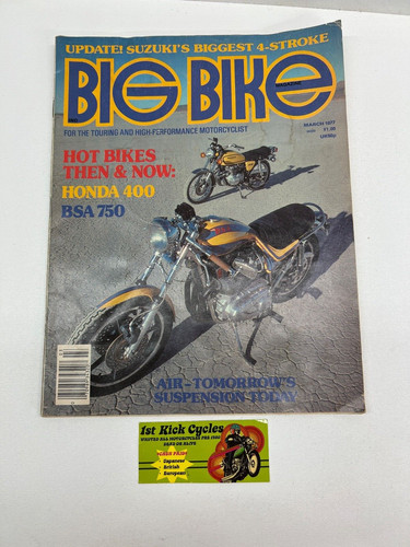 Big bike magazine march 1977 - big,