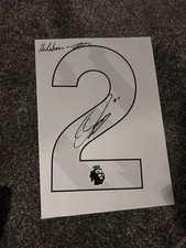 Omari Hutchinson Signed Nottingham Forest Number With Toof Of Authenticity