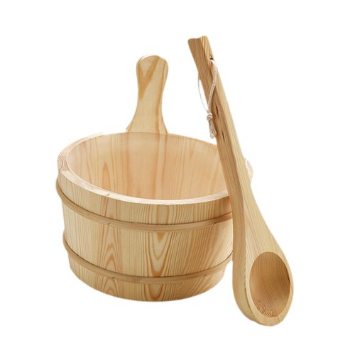 Wooden sauna barrel and - wooden,