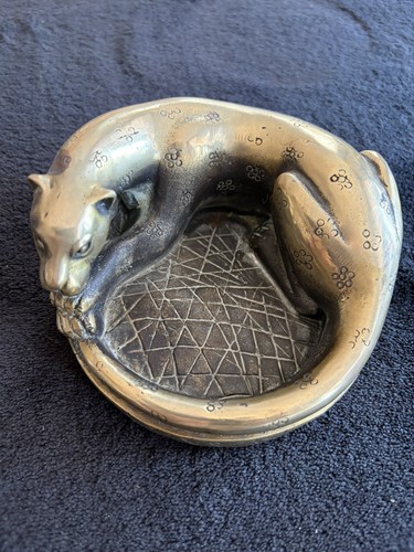Chinese bronze brush washing