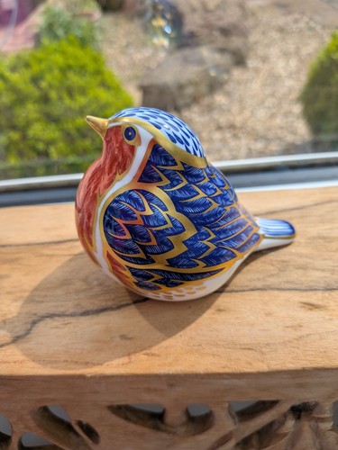 Royal crown derby robin - royal,