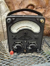 Vintage Universal Avometer Model 8 MK III Untested Display Collector Project 