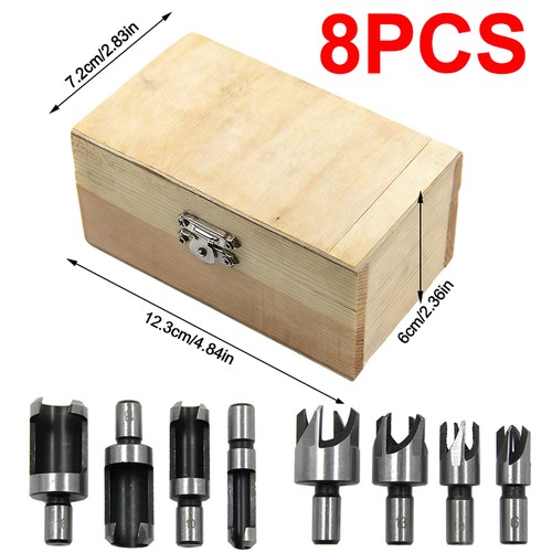 Wood plug hole set dowel - 8x,
