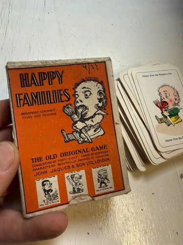 Scarce 1920 happy families - 1920's,