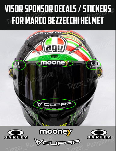 Visor decals stickers for - decals,