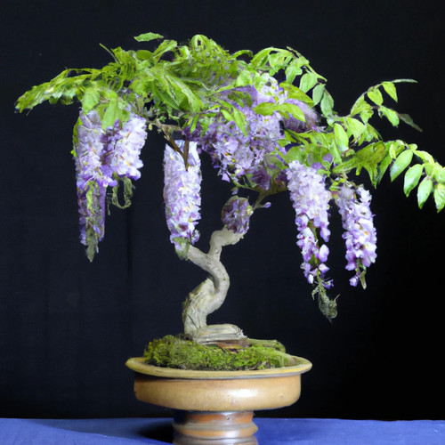 Wisteria bonsai tree tropical - bonsai,