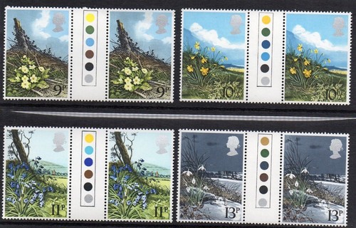 1979 spring flowers set - spring,
