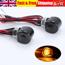 2X LED Mini Turn Signal Amber