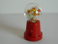 (M15)1/12th scale DOLLS HOUSE MINI BUBBLEGUM MACHINE - CHECK SIZE