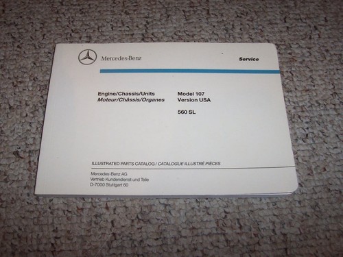 1988 mercedes benz 560sl 560 - 1988,