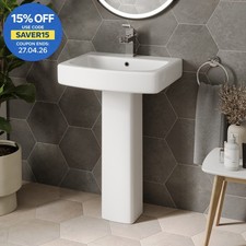 Modern Bathroom Square Basin