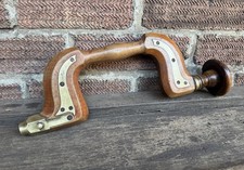 Vintage wood brass - &,