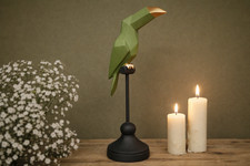 Geometric Parrot Resin
