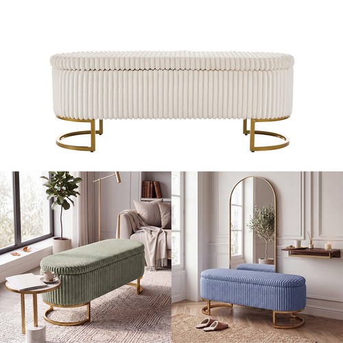 Large storage ottoman bench - storage,