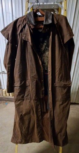 Outback trading oilskin brown - outback,
