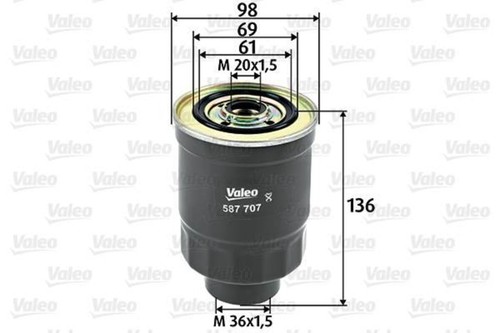 Fuel filter valeo - filter,