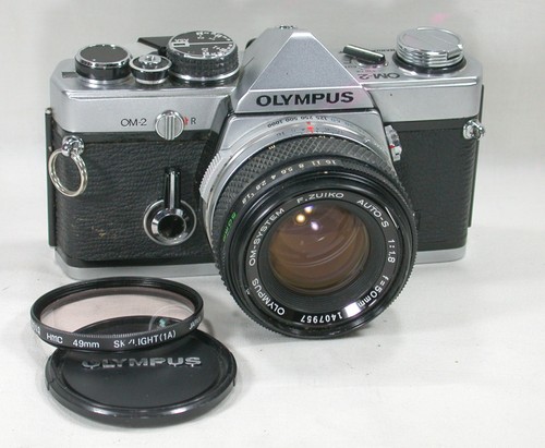 Olympus slr 35mm film - olympus, om-2