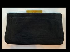 Vintage Black Clutch Purse