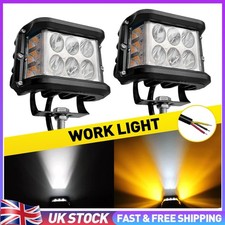 2x 4 Inch Cube 18 LED Work