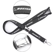 Boeing Pilot Cabin Crew Lanyard ID holder Aircraft Airline