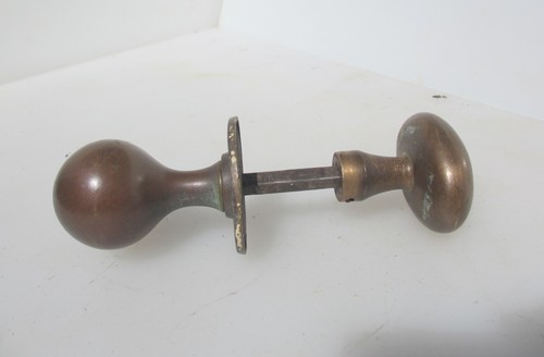 Victorian brass door knobs - victorian,