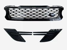 SVR Black Front Grille Side