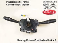 Genuine Peugeot Citroen Steering Column Indicator Wiper Stalk Switch 98062097XT