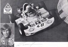 SIGNED PRINZ LEOPOLD VON BAYERN ATS FORMULA VEE 1974 AUTOGRAPH HERO CARD PHOTO