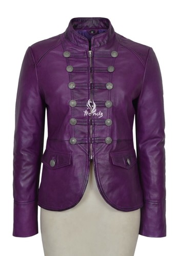 Scarlet ladies leather jacket - scarlet,