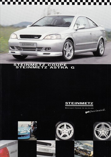 Opel steinmetz astra coupe - steinmetz, g