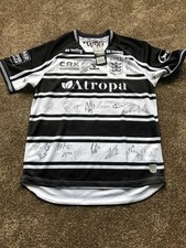 2021 Hull fc rugby shirt signed by the team XL Brand New