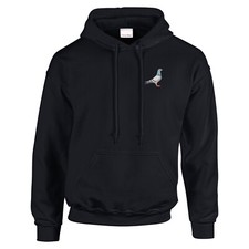 ? Pigeon Racing Enthusiast Embroidered  Hoodie - Pigeon Fancier