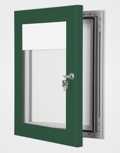 Menu lightbox with header led - lightbox,