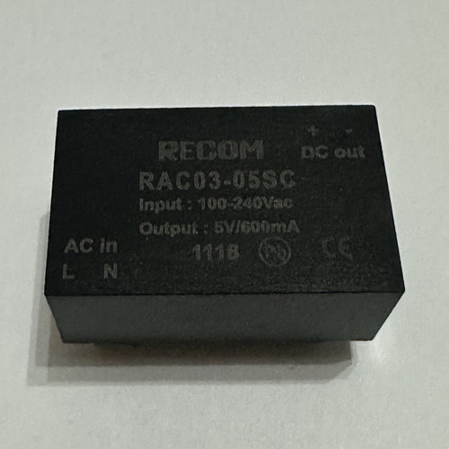 Recom rac03 05sc - recom, pcb