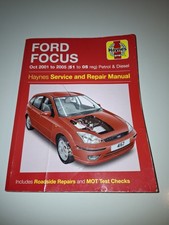 Haynes 4167 Ford Focus 2001 - 2005 Petrol and Diesel Repair Manual 51 to 05 reg