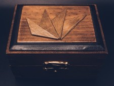 Vintage Handmade Wooden Box