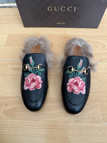 Gucci princetown floral - gucci,
