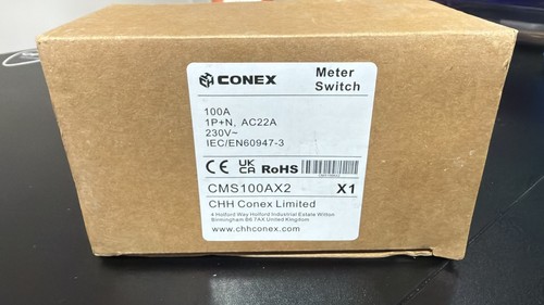 Conex cms100ax2 100a meter - conex,