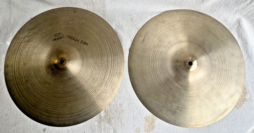 Vintage 1960 zildjian 14 - vintage, 1960's